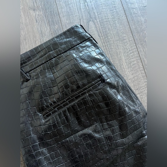 ZARA Croc Pants - Picture 5 of 8